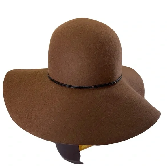 Apt 9  Women's Deep Tan Wide Brim Floppy Hat. One Size Fits Most - Picture 3 of 9